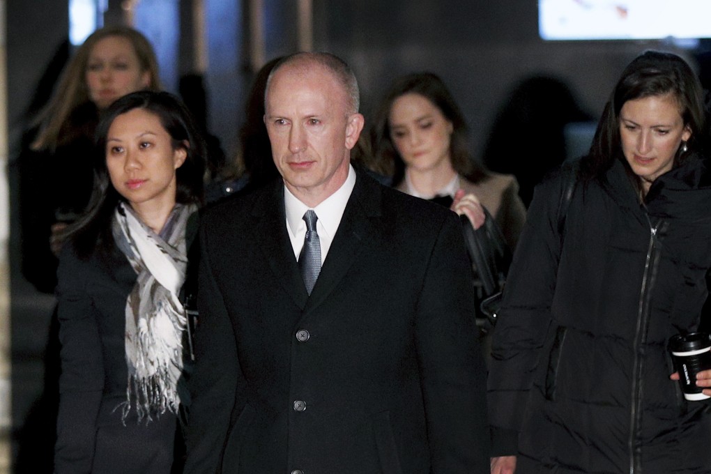 Deputy US trade representative Jeffrey Gerrish leaves his hotel on Monday morning. Photo: AP