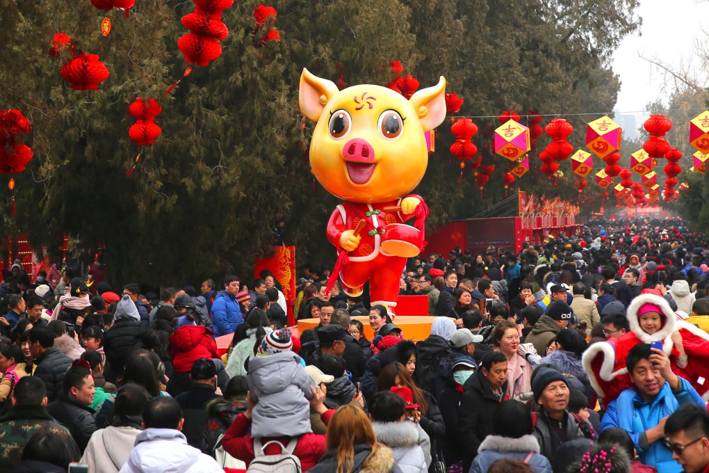 National retail and catering revenue rose 8.5 per cent during the holiday to 1.005 trillion yuan (US$148.96 billion), the Ministry of Commerce said on Sunday. Photo: Xinhua