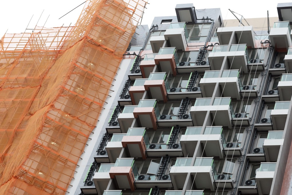 The the T-Plus residential project in Tuen Mun began selling flats last year in configurations beginning at 128 sq ft.The 356-unit residential development is located a 20 minute walk from the Tuen Mun subway station. Photo: Nora Tam