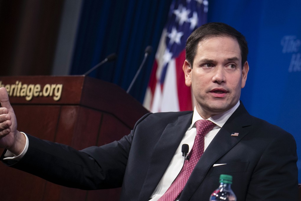 US Senator Marco Rubio introduced legislation on Tuesday that would counteract Beijing’s “Made in China 2025” economic-development initiative. Photo: Bloomberg