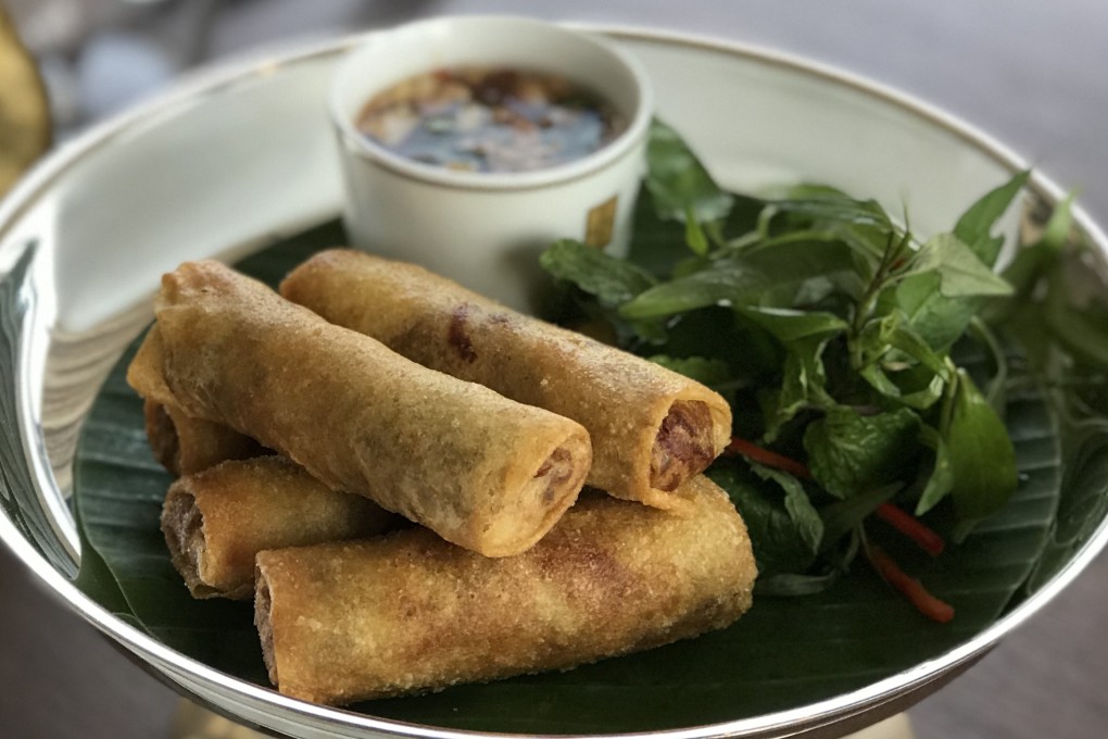 A dish of Sa Gio from French restaurant Brasserie Louis at the Rosewood Phnom Penh hotel.