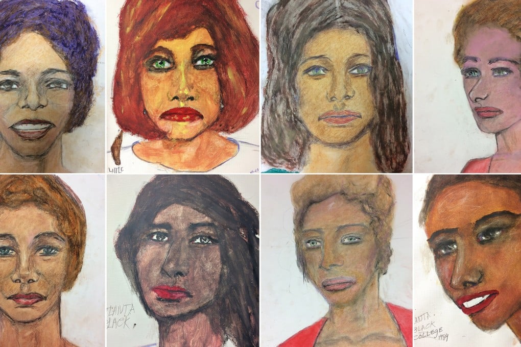 Confessed serial killer Samuel Little has painted portraits of 16 of his victims who remain unidentified. Photo: FBI