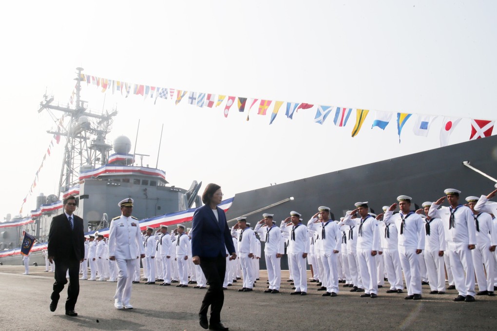 Taiwan commissioned two former US Navy Perry-class frigates into service in November. Photo: CNA