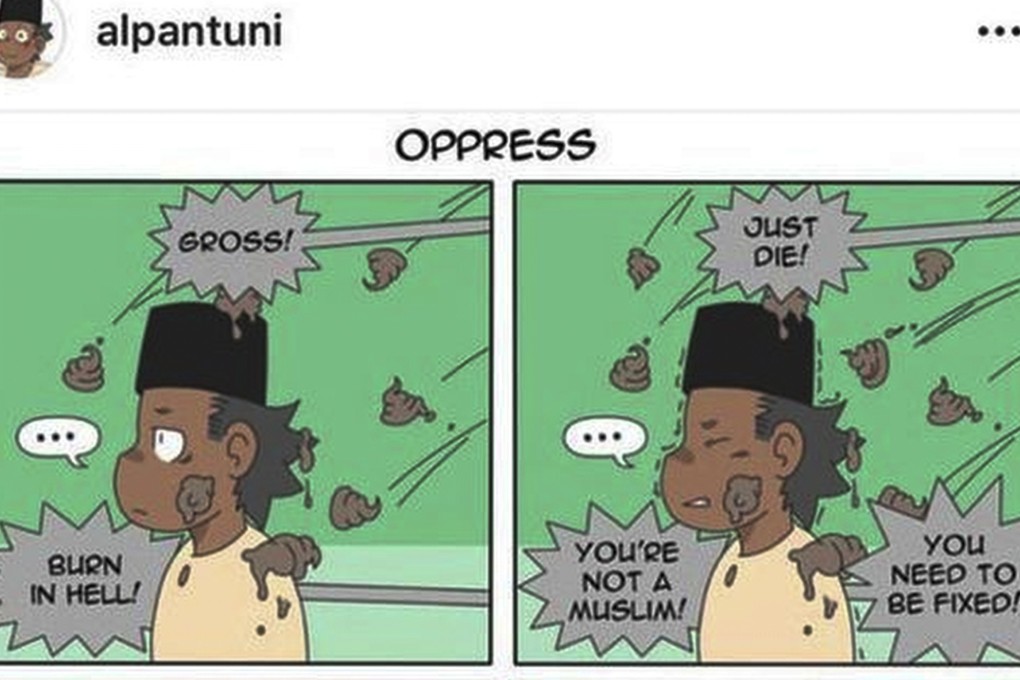 Indonesian gay comic strip Alpantuni disappears from Instagram. Photo: Instagram