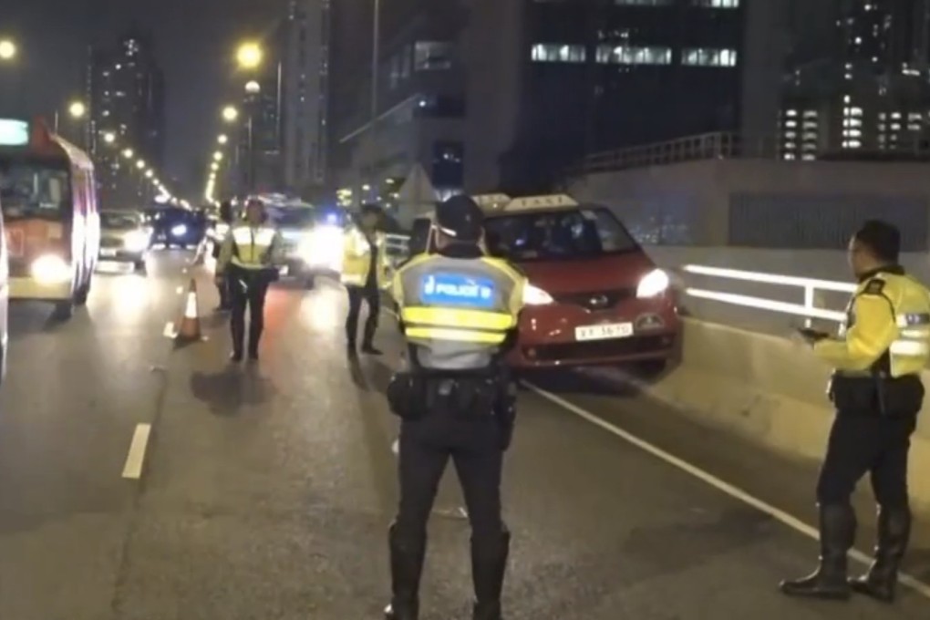 Police at the scene. Photo: Cable TV News