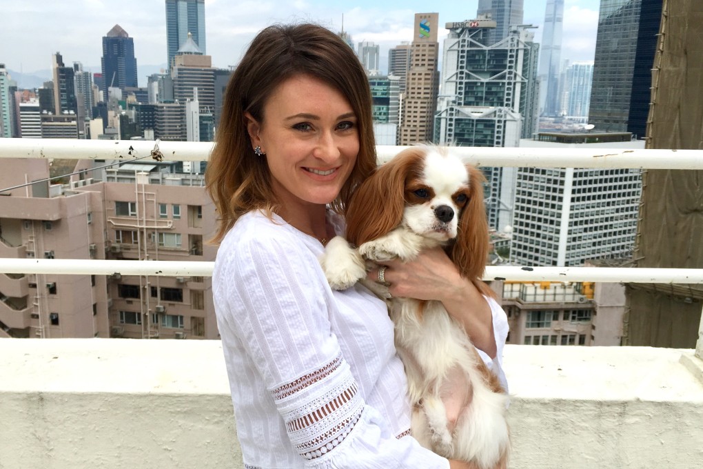 Author Jessamy Woolley with Billy. Picture: Kylie Knott