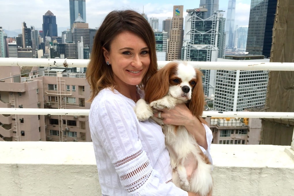 Author Jessamy Woolley with Billy. Picture: Kylie Knott