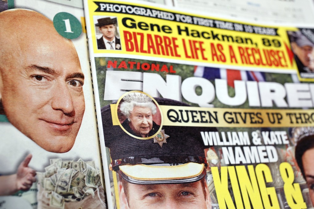 Various National Enquirer tabloid newspapers. Photo: Bloomberg