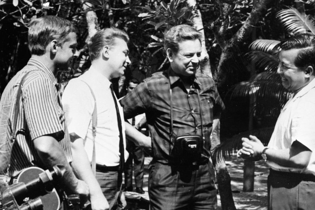 King Norodom Sihanouk (right) made about 50 films over 60 years. Photo: Alamy