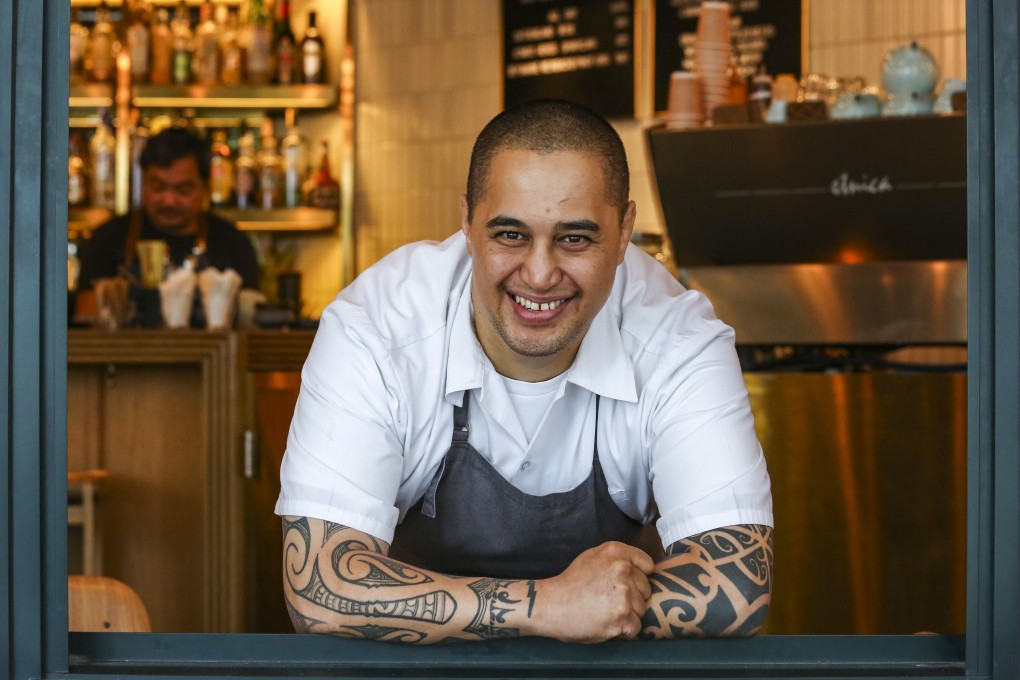 Chef Morgan McGlone at Commissary in Hong Kong. He lost nearly 90kg after having bariatric surgery. Picture: Jonathan Wong