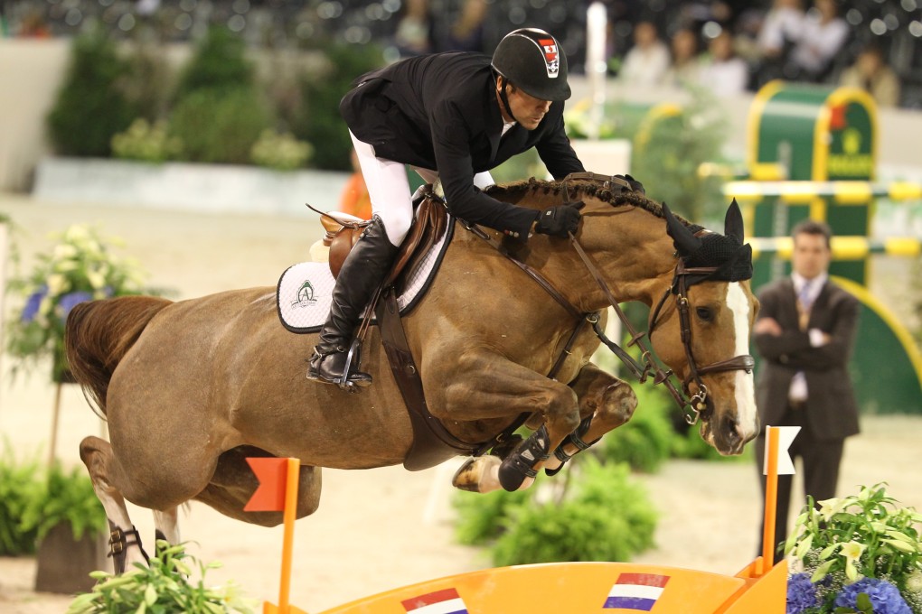 The mare Coriana Van Klapscheut attracted keen interest during the sale. Photo: Noemie Renard