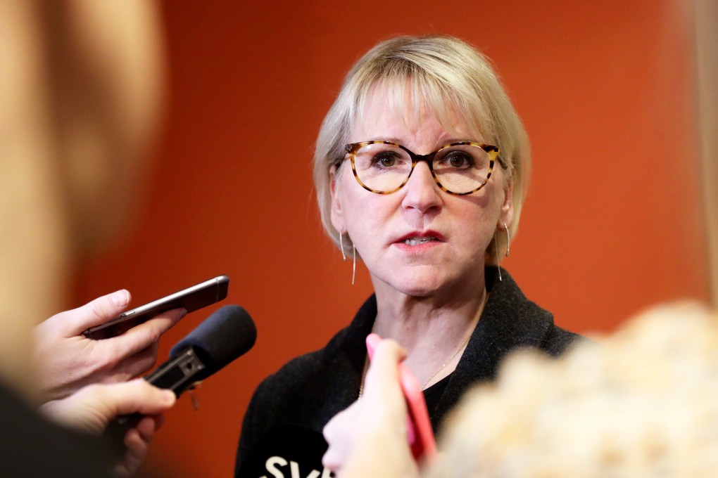 Swedish Foreign Minister Margot Wallström said that a strong China brought challenges and opportunities for Sweden. Photo: EPA