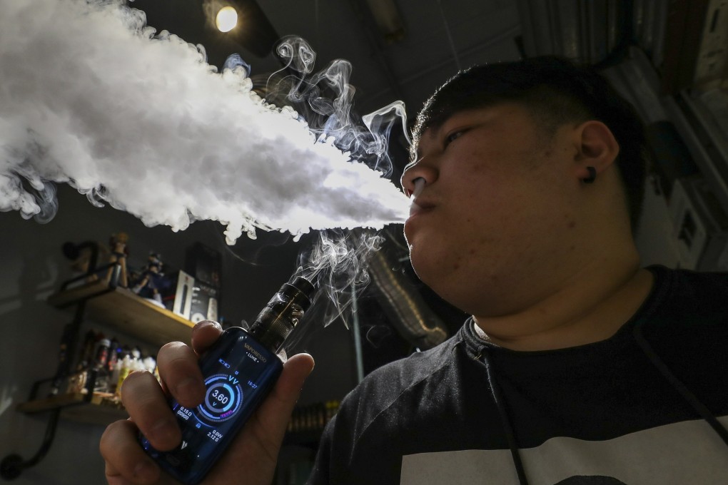 Under the new law, it will still be legal to use the products, though doing so in a non-smoking area will be subject to a fixed penalty of HK$1,500 or a court-imposed fine of HK$5,000. Photo: Winson Wong