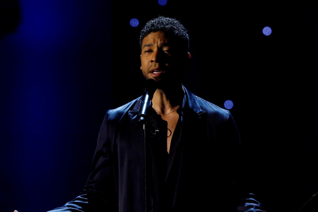 Jussie Smollett performs a tribute to President's Award recipient John Legend at the 47th NAACP Image Awards in Pasadena, California, on February 5. Photo: Reuters
