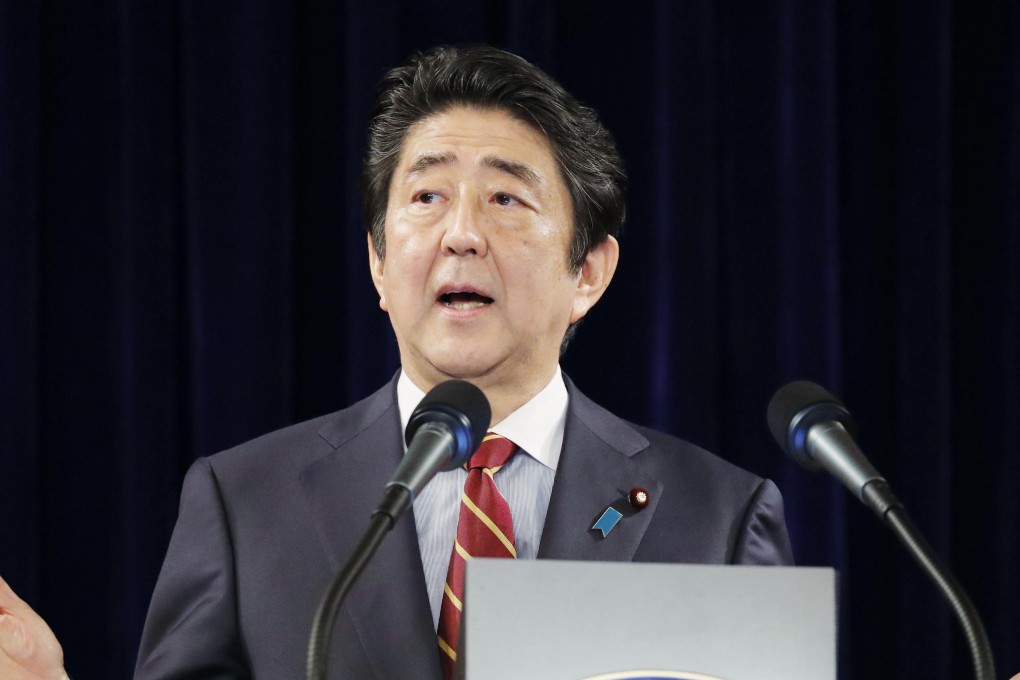 Japanese Prime Minister Shinzo Abe. Photo: Kyodo