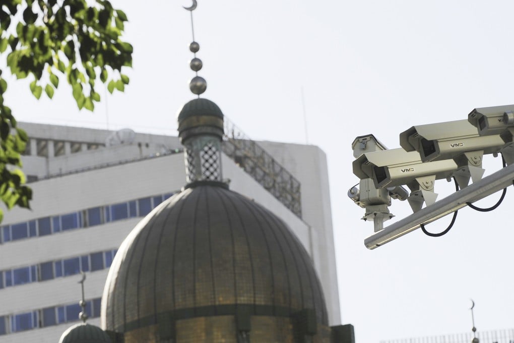 The Chinese government has ramped up personal surveillance in Xinjiang over recent years. Photo: AFP