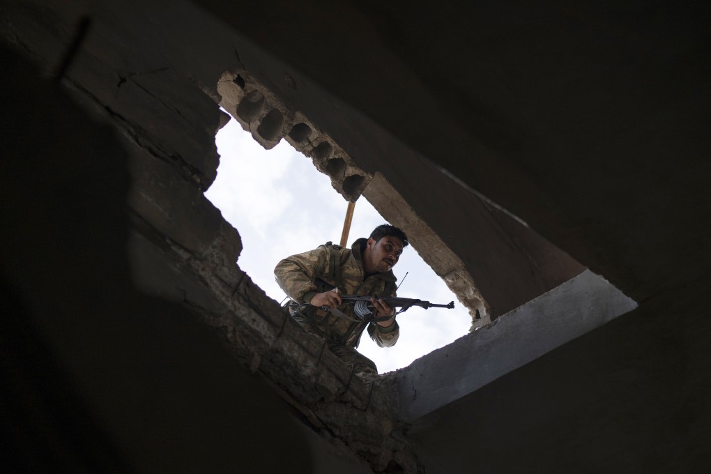The fight against Islamic State militants continues in the village of Baghouz, Syria. Photo: AP