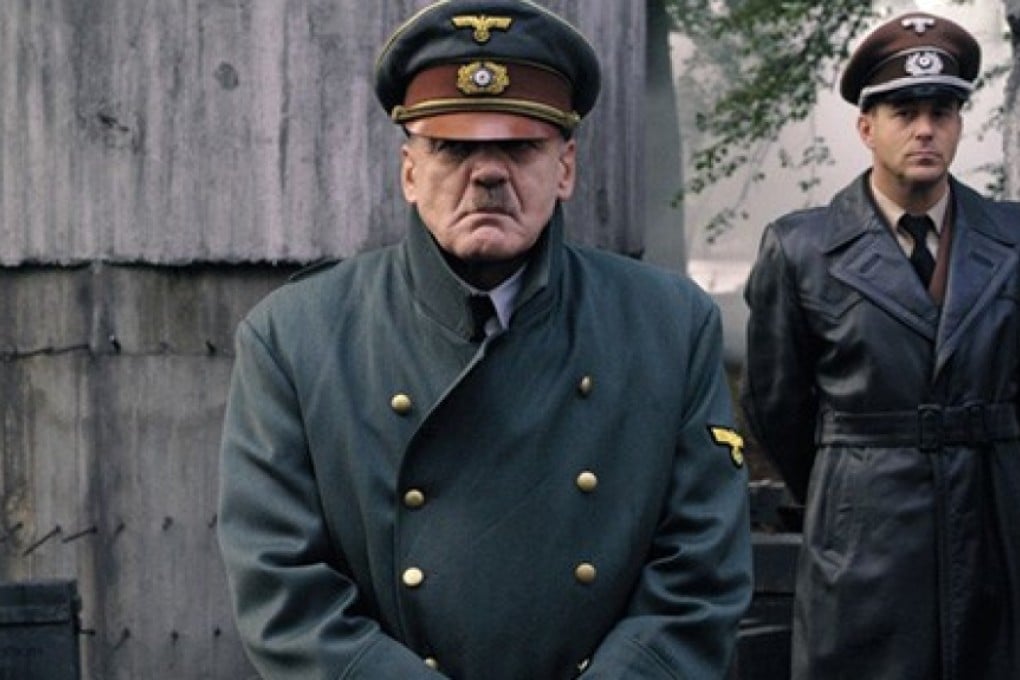 Swiss actor Bruno Ganz (left), who played the role of Adolf Hitler. File photo: Handout