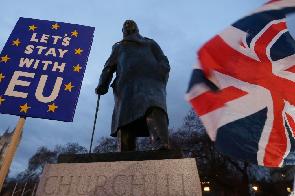 From Donald Trump to Brexit (pictured) the major English-speaking democracies have proved themselves perfectly capable of undermining themselves without help from China. Photo: Xinhua