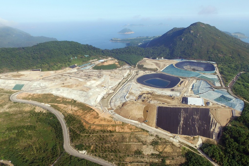 The Southeast New Territories Landfill in Tseung Kwan O. Photo: Handout