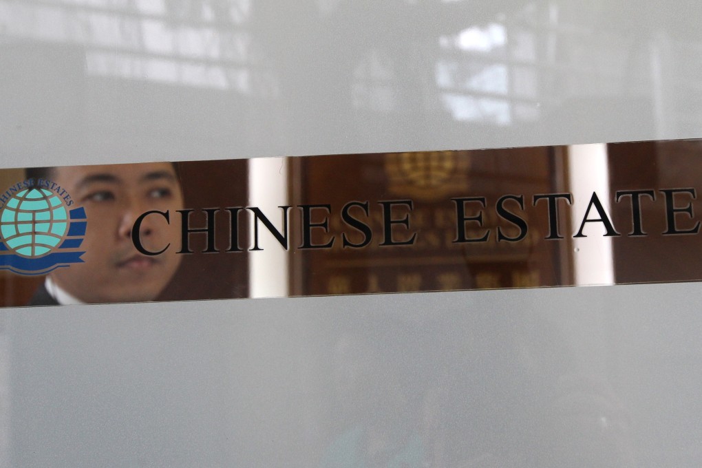 The Hong Kong developer said an about 70 per cent drop in property sales was the main reason for its poor results. Photo: David Wong