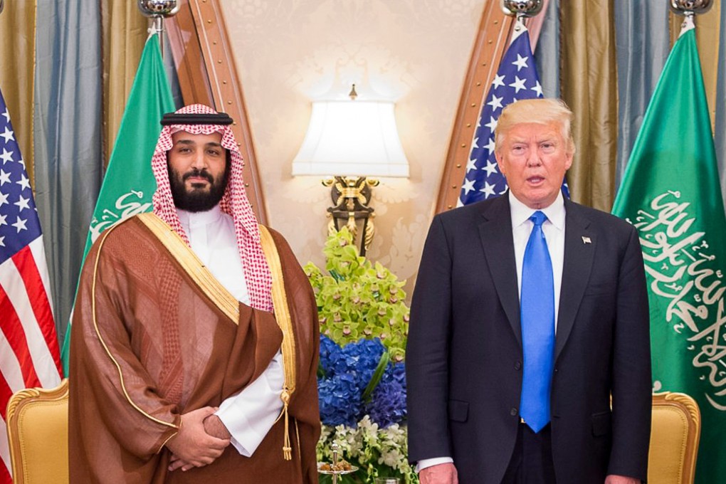Saudi Arabia’s Crown Prince Mohammed bin Salman and US President Donald Trump in Riyadh, Saudi Arabia, in 2017. File photo: TNS