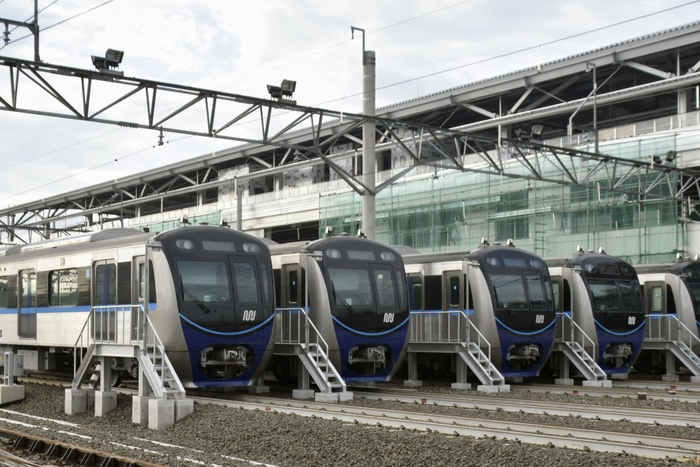 The first corridor of Jakarta’s US$1.1 billion MRT connects the iconic Hotel Indonesia roundabout at the city centre to Lebak Bulus in the city’s south. Photo: Kyodo