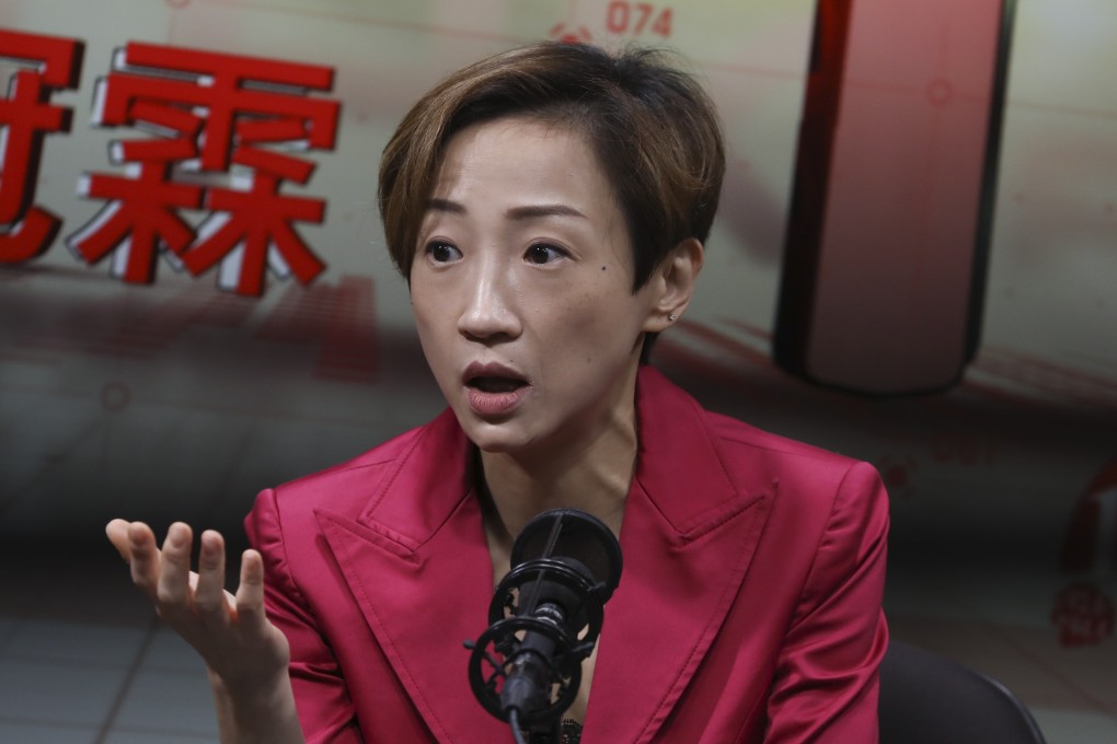 Civic Party lawmaker Tanya Chan did not try to hide her frustration after the vote. Photo: Nora Tam