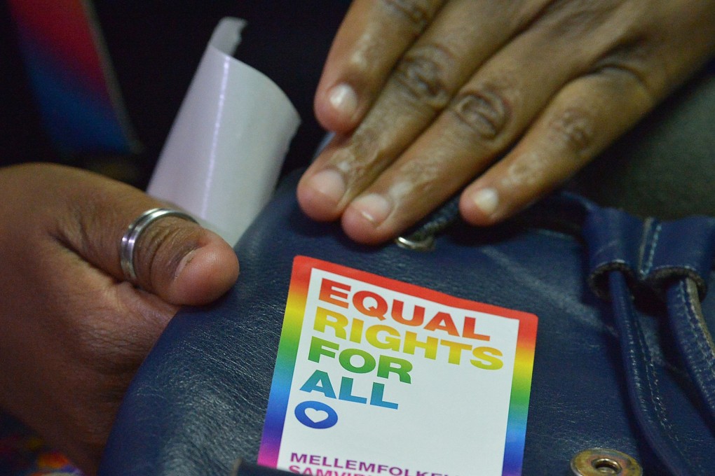 An LGBT activists attends a court hearing in the Milimani High Court in Nairobi on February 20, 2019. Photo: AFP