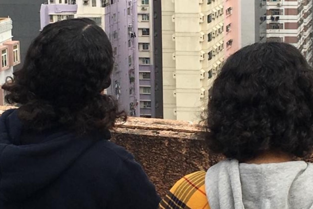 The two sisters are stranded in Hong Kong. Photo: Handout