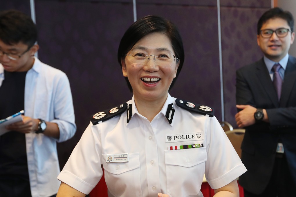 Winnie Chiu was the first woman to ever hold the role of deputy police commissioner. Photo: Edward Wong