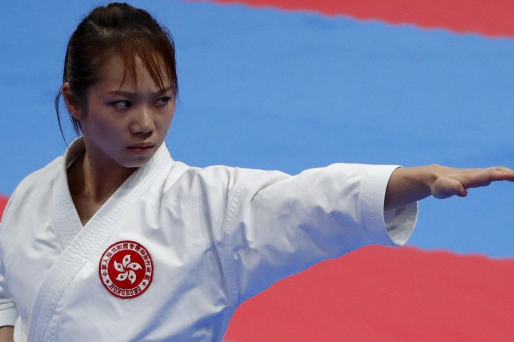 Hong Kong’s Grace Lau Mo-sheung in action at the Asian Games. Photo: Reuters