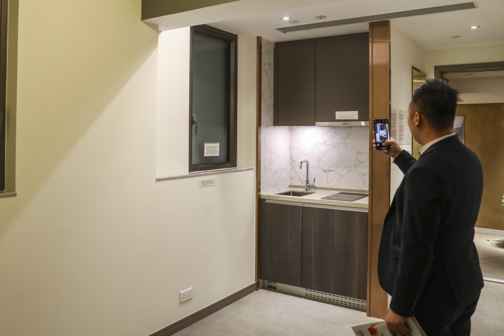 Magic Sight Holdings’ micro apartments project AVA 228 in Hong Kong’s Sham Shui Po district. Photo: K Y Cheng
