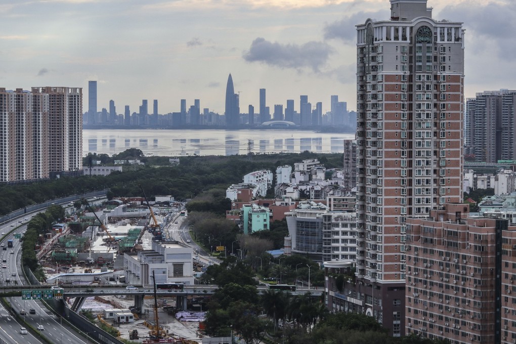 A cross-border expressway in the Futian district of Shenzhen, which is one of 11 cities included in the ‘Greater Bay Area’ project. Photo: Roy Issa