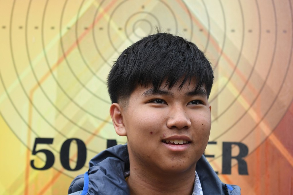 Shooter Isaranuudom Phurihiranphat speaks ahead of his 25m rapid fire pistol event at the International Shooting Sport Federation (ISSF) World Cup. Photos: AFP