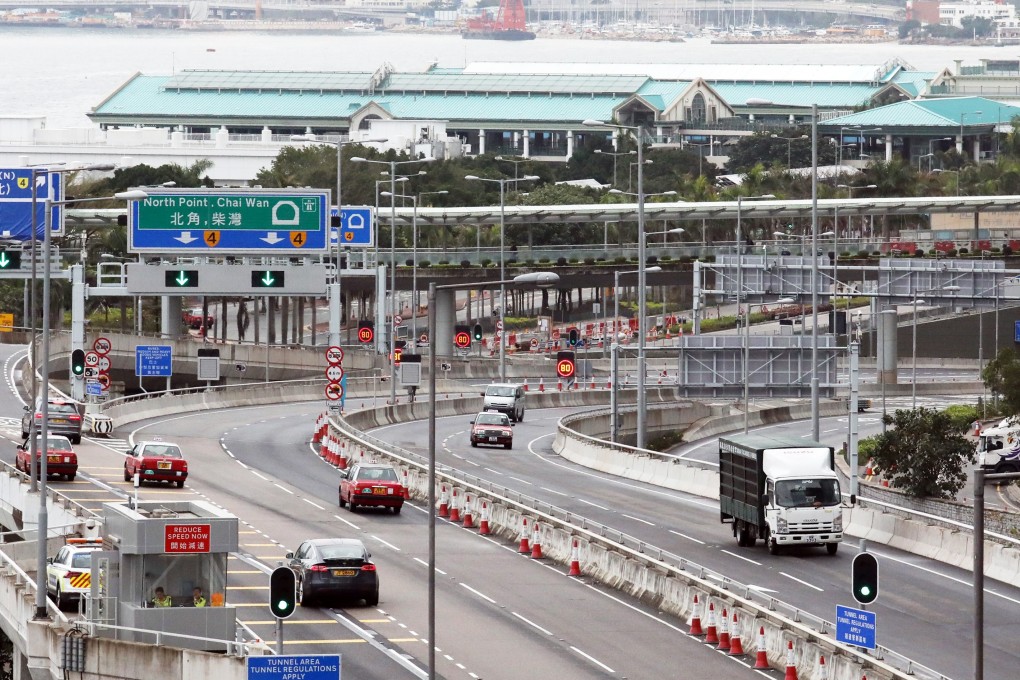 The multibillion-dollar bypass built to ease traffic in the heart of the city fully opened on Sunday morning. Photo: Felix Wong