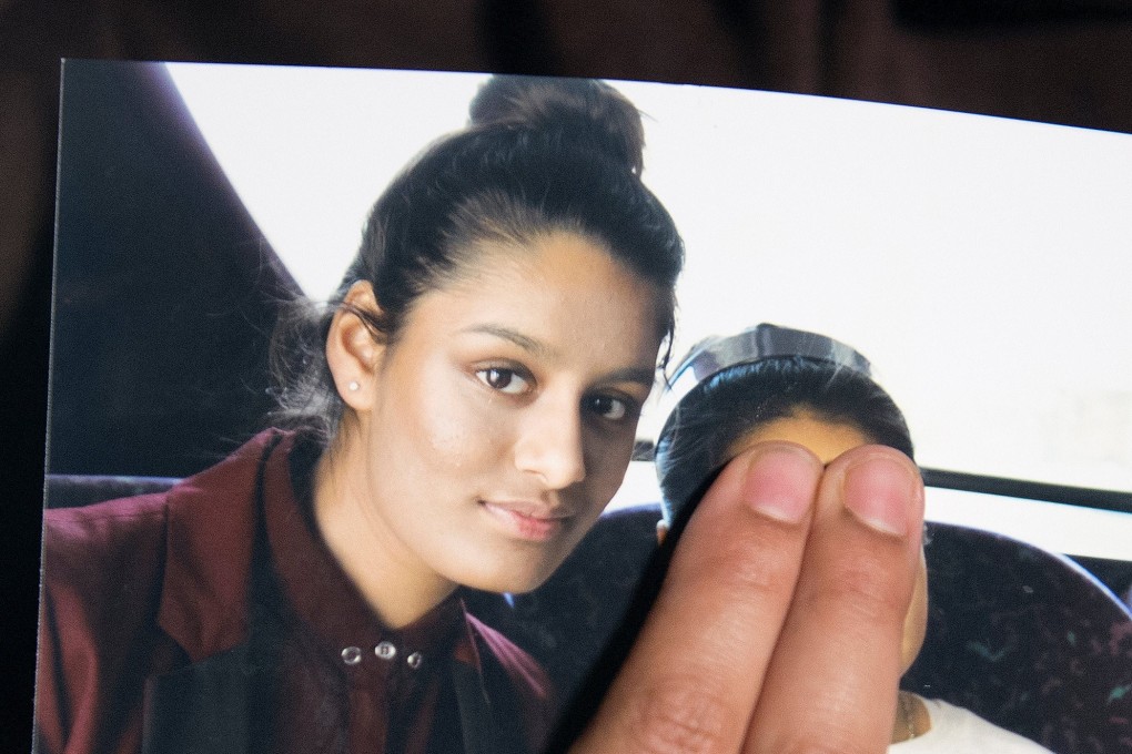 Shamima Begum in a photograph held by her sister Renu in 2015 after she left the UK to join Islamic State in Syria. Photo: Reuters