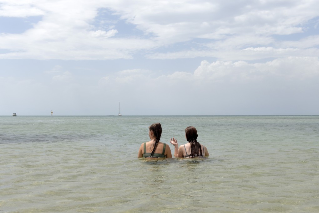 Australia had its warmest ever December on record, according to the Bureau of Meteorology. Bathers enjoy Blairgowie beach in Victoria, Australia. Photo: Bloomberg