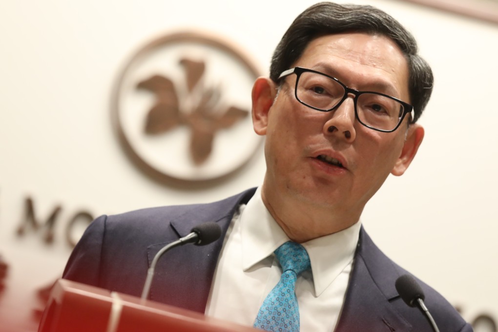 Norman Chan Tak-Lam, Chief Executive of the Hong Kong Monetary Authority, is set to retire in September. Photo: K. Y. Cheng