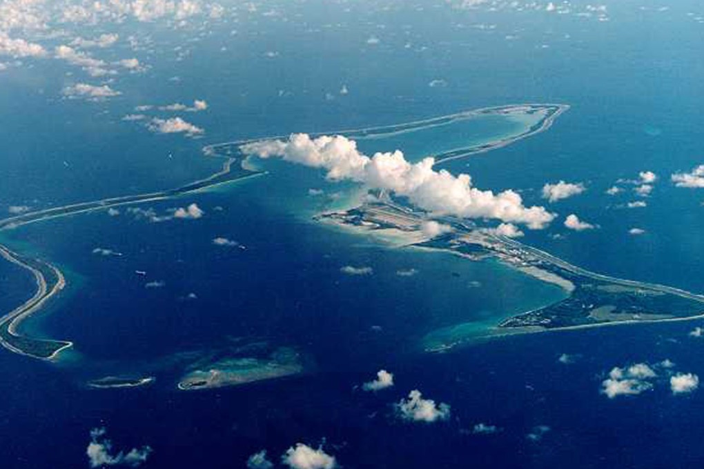 File photo of Diego Garcia, the largest island in the Chagos Archipelago and site of a major United States military base in the middle of the Indian Ocean leased from Britain since 1966. Photo: Reuters