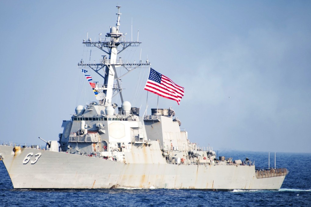 The US Navy destroyer USS Stethem in 2017. Photo: AP
