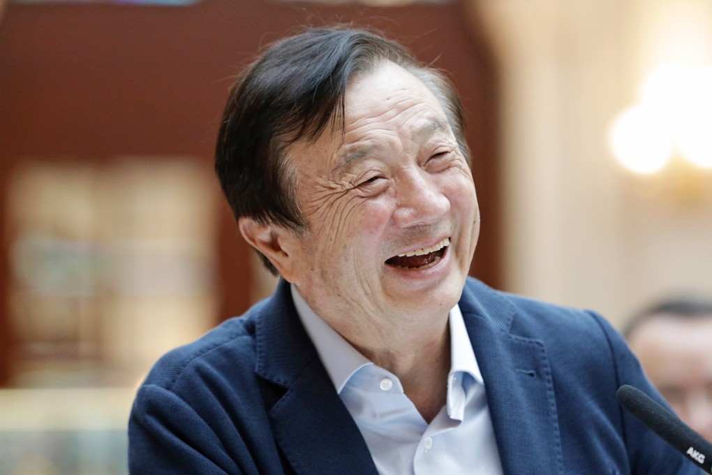 In one of his latest TV appearances, Huawei chairman Ren Zhengfei thanked the US for ‘promoting’ Huawei and referred to Trump administration leaders as ‘great figures’. Photo: Bloomberg