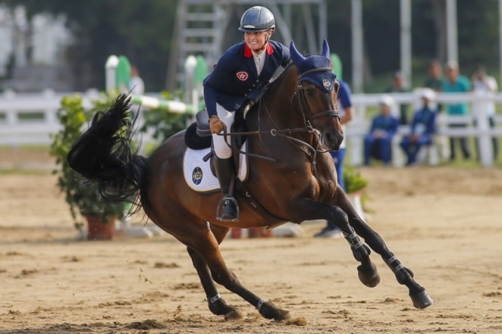 Clarissa Lyra, a member of Hong Kong's equestrian team. Photo: Hong Kong Jockey Club