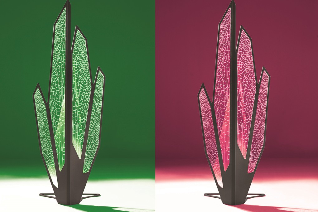 The Kevin Chu-designed environment-cleansing lamps use any source of light to kill pathogens.