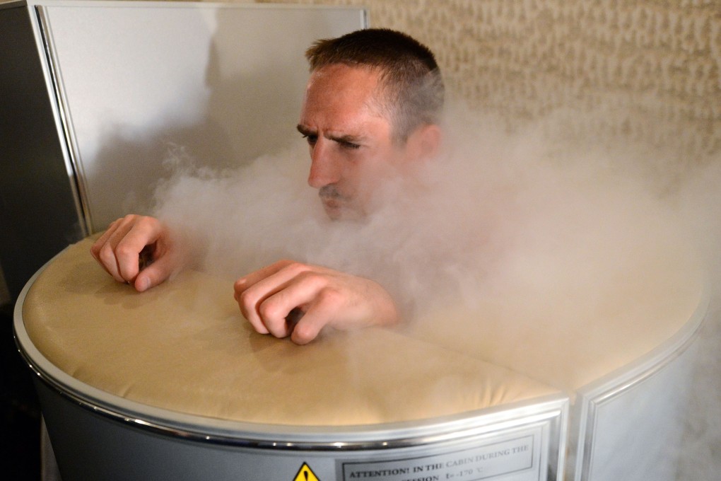 French football star Franck Ribery is one of the famous sports stars to have used cryotherapy. Photo: AP