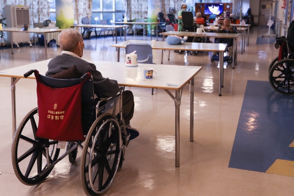 Paul Chan Chan announced more than 500 additional residential care places and 300 subsidised day care places for the elderly in the next two years. Photo: Nora Tam