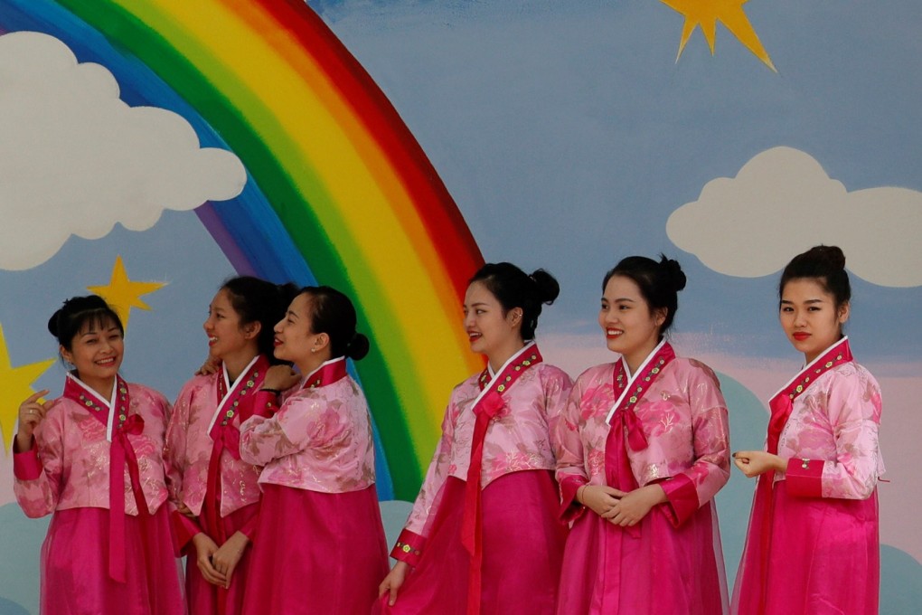 Women pictured at the Vietnam-North Korea Friendship kindergarten in Hanoi. Photo: Reuters