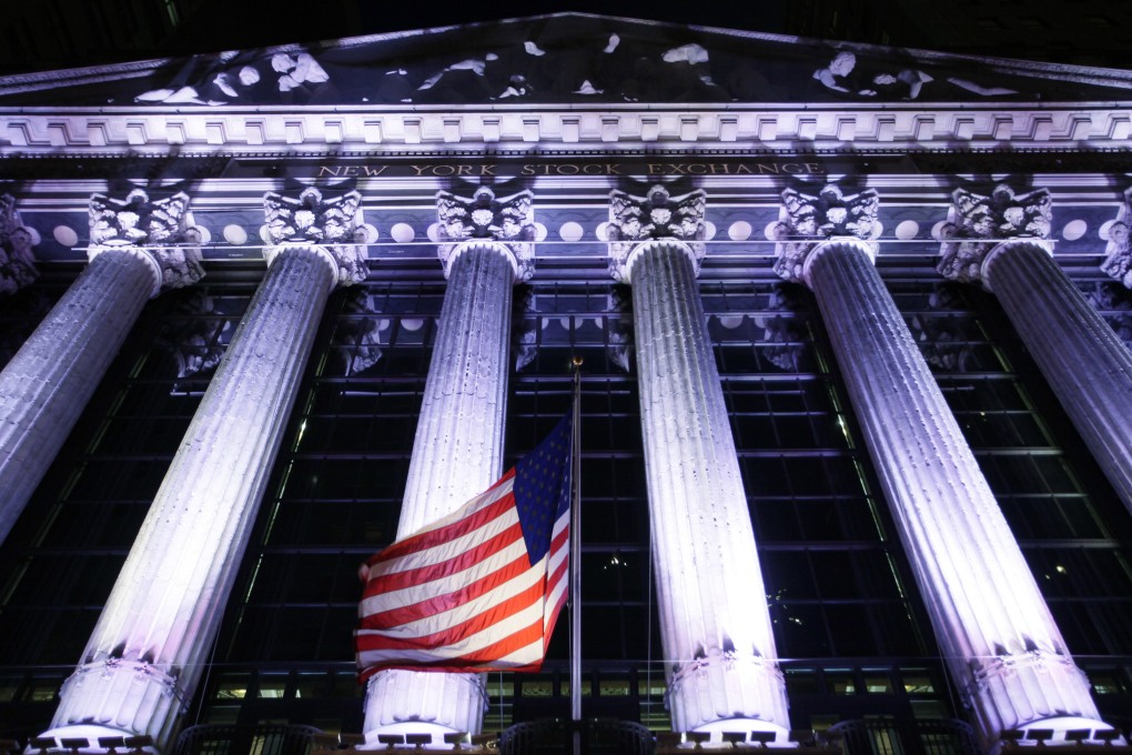 An American flag flies in front of the New York Stock Exchange in New York. The Federal Trade Commission said on Tuesday it would create a task force to monitor the sector and investigate anticompetitive conduct. Photo: AP