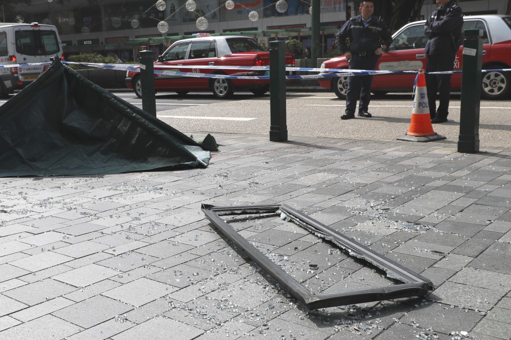 A window at The Mira Hong Kong hotel in Tsim Sha Tsui fell and killed a woman in January. Photo: Edmond So