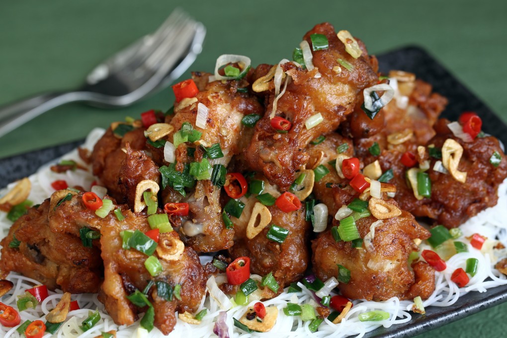 Vietnamese butter chicken wings. Photo: Jonathan Wong